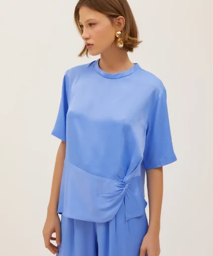 Blusa Acetinada